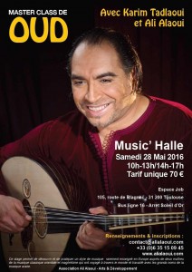 Stage oud Karim Tadlaoui_affiche